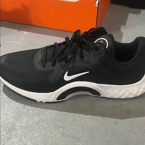 Nike Black and White Athletic Shoes